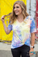 In Your Dreams V-Neck Tee | Tie Dye At Dusk T-Shirt