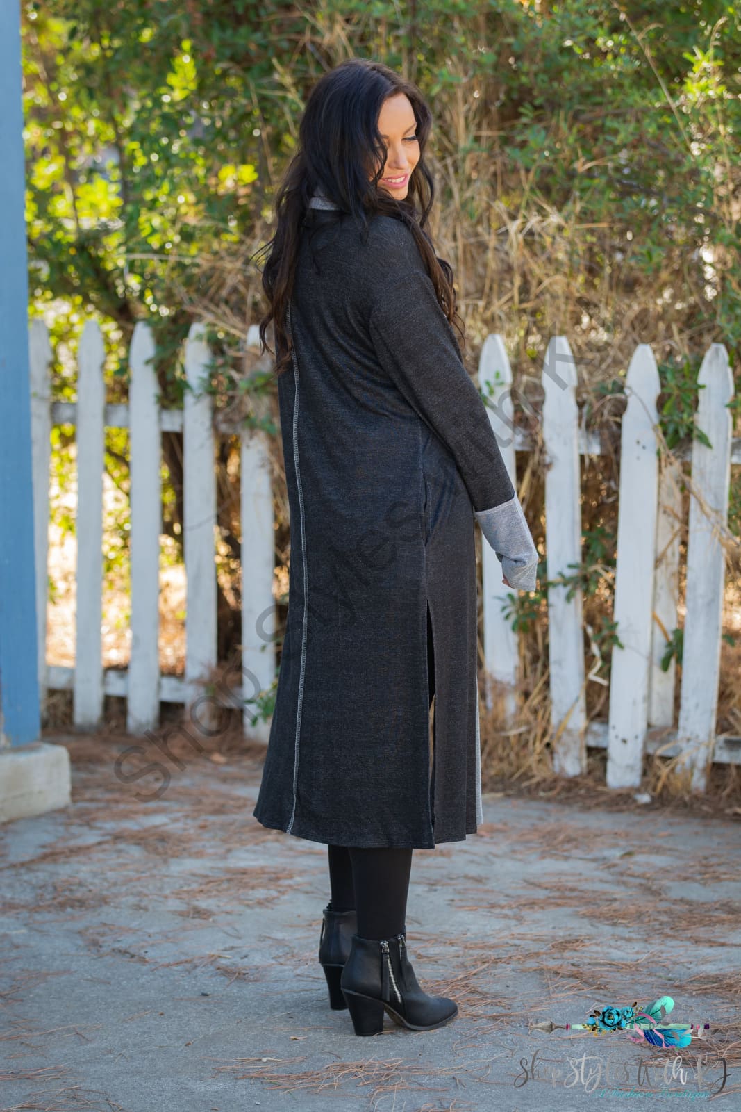 Inspired By Beauty Thumbhole Duster Lastcall