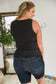 Its A Certain Thing Tank In Charcoal Zenana