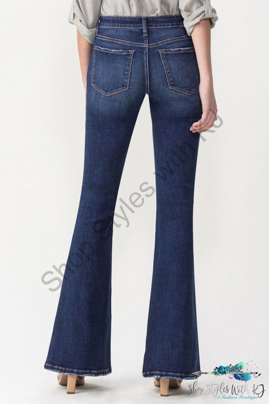 Joanna Midrise Flare Jeans Pants