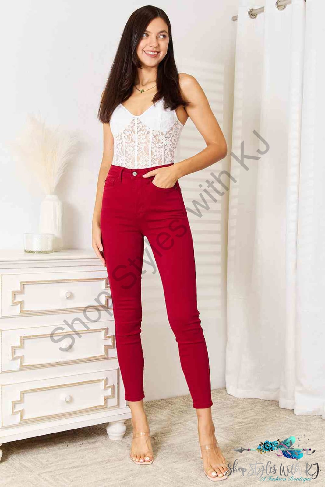 Judy Blue High Waist Tummy Control Skinny Jeans