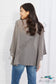 Just Breathe Chiffon Kimono In Grey