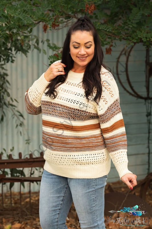 Light Of My Life Knit Sweater Lastcall