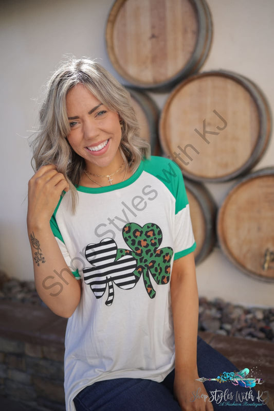 Lucky Leopard Raglan Springintospring