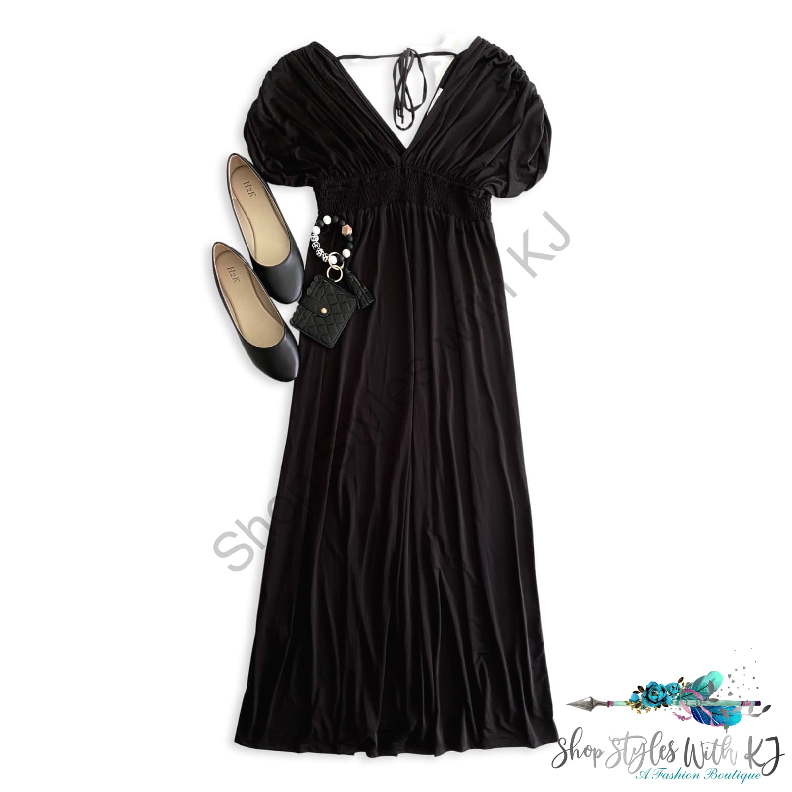 My One And Only Dress In Black Emerald