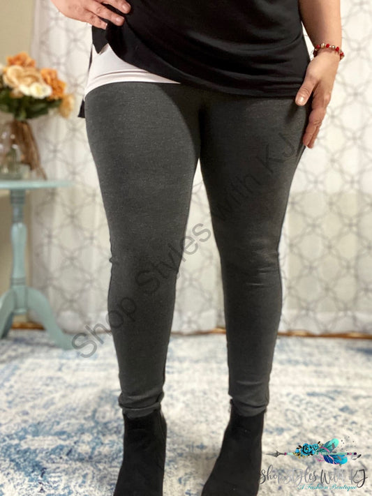 My Perfect Ponte Pants In Charcoal Yelete