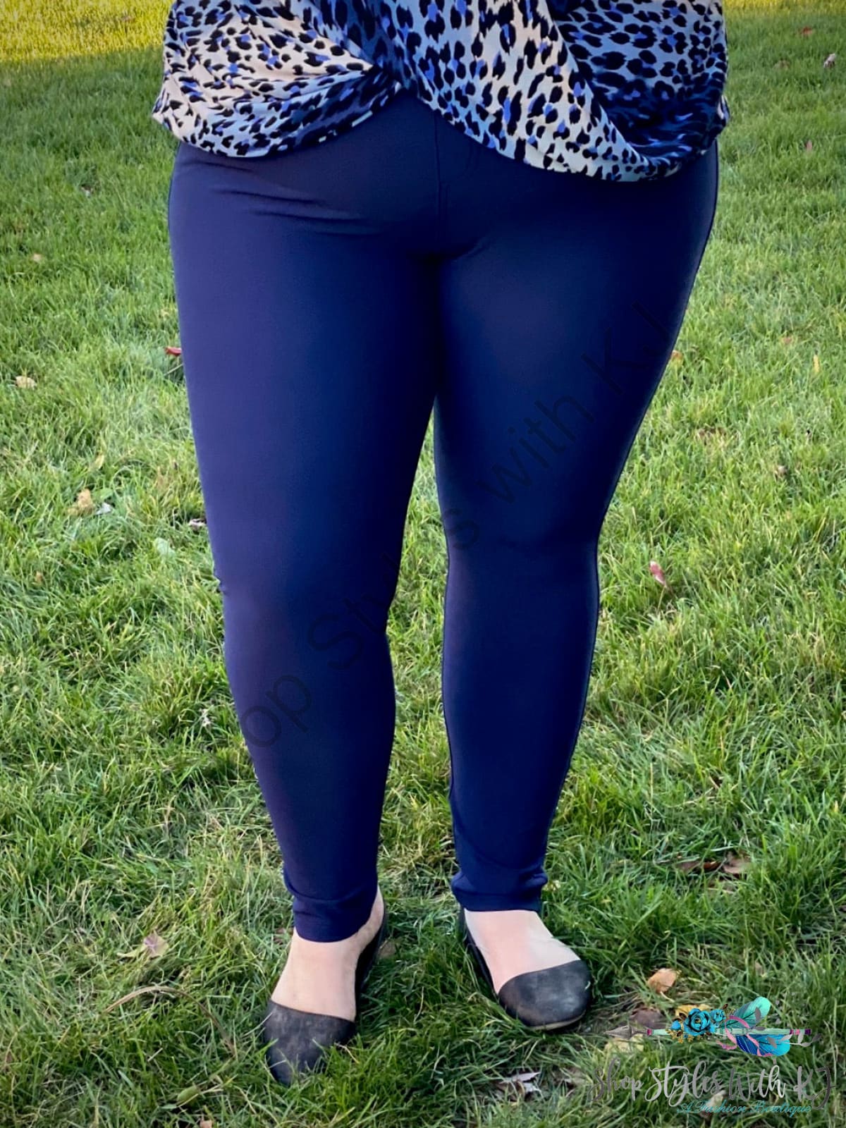 My Perfect Ponte Pants In Navy Yelete