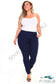 My Perfect Ponte Pants In Navy Yelete