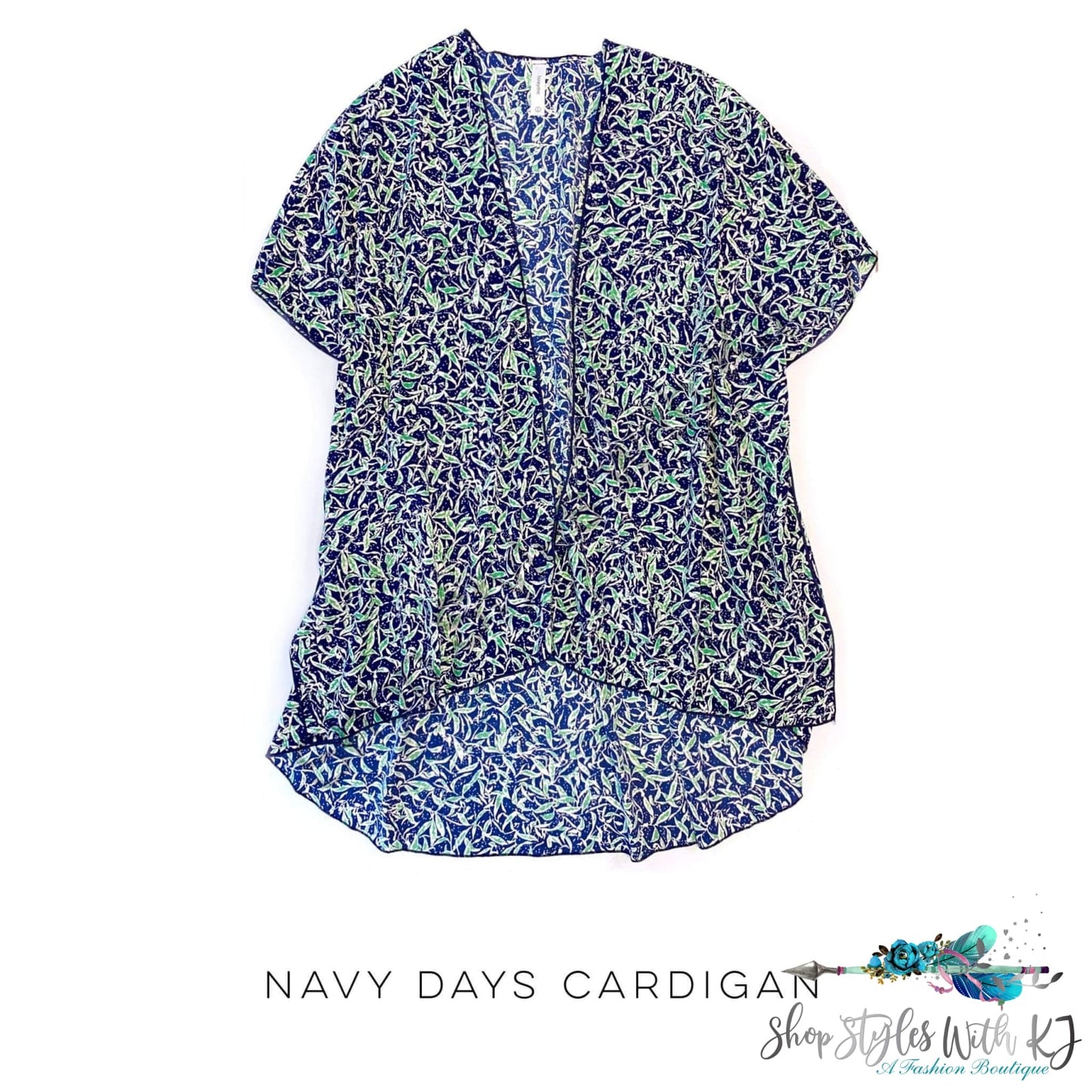 Navy Days Cardigan Honey Me