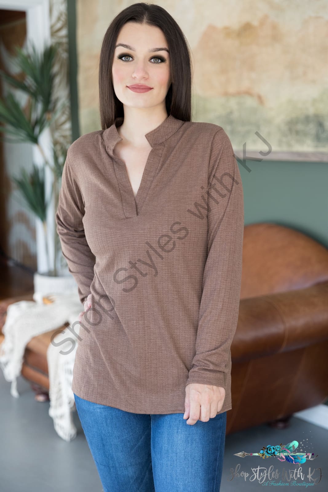 Neutral Beauty Long Sleeve Gabby Lastcall