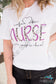 Nurse Graphic Tee Bt