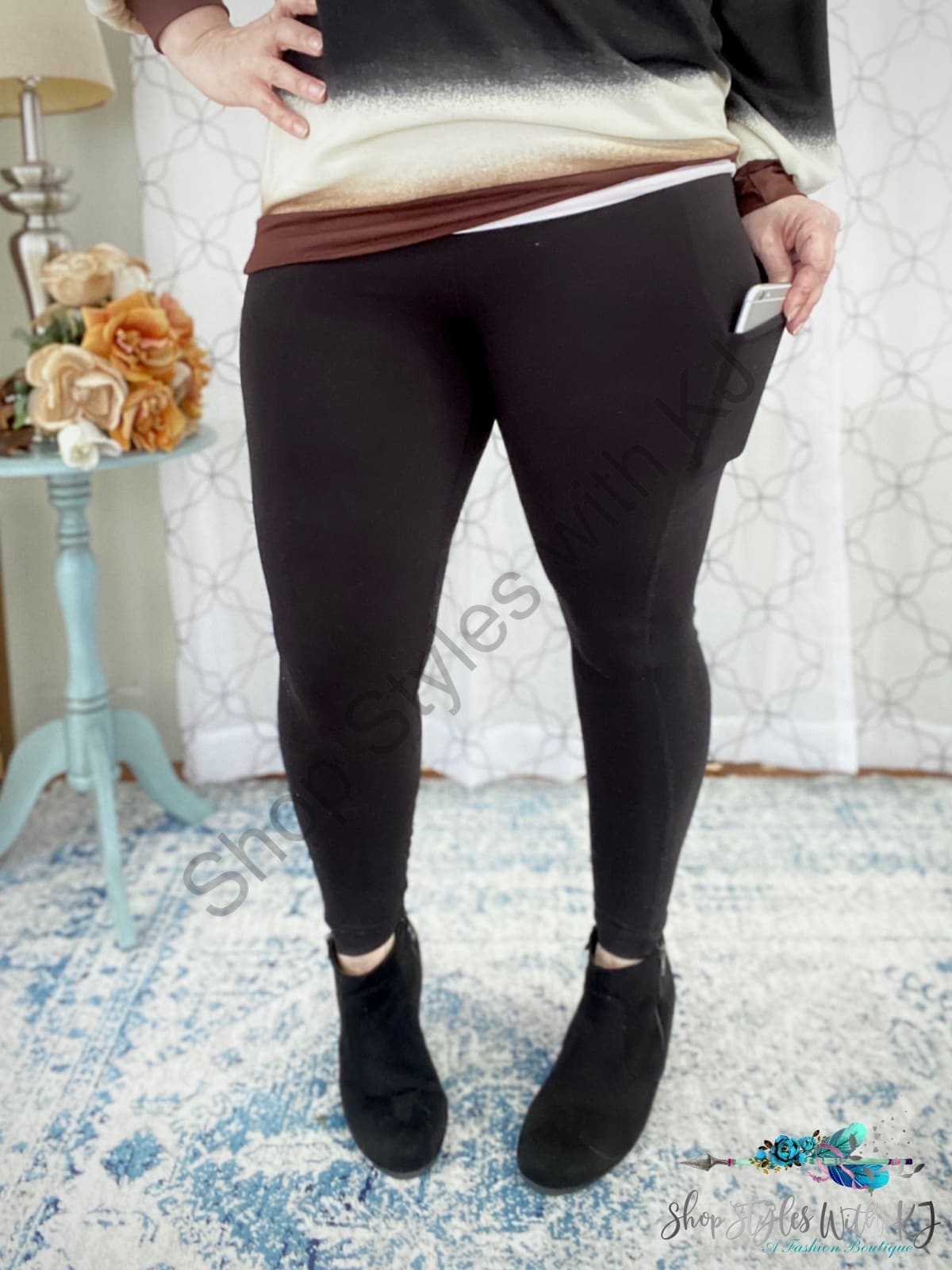 On The Go Leggings In Black Rae Mode