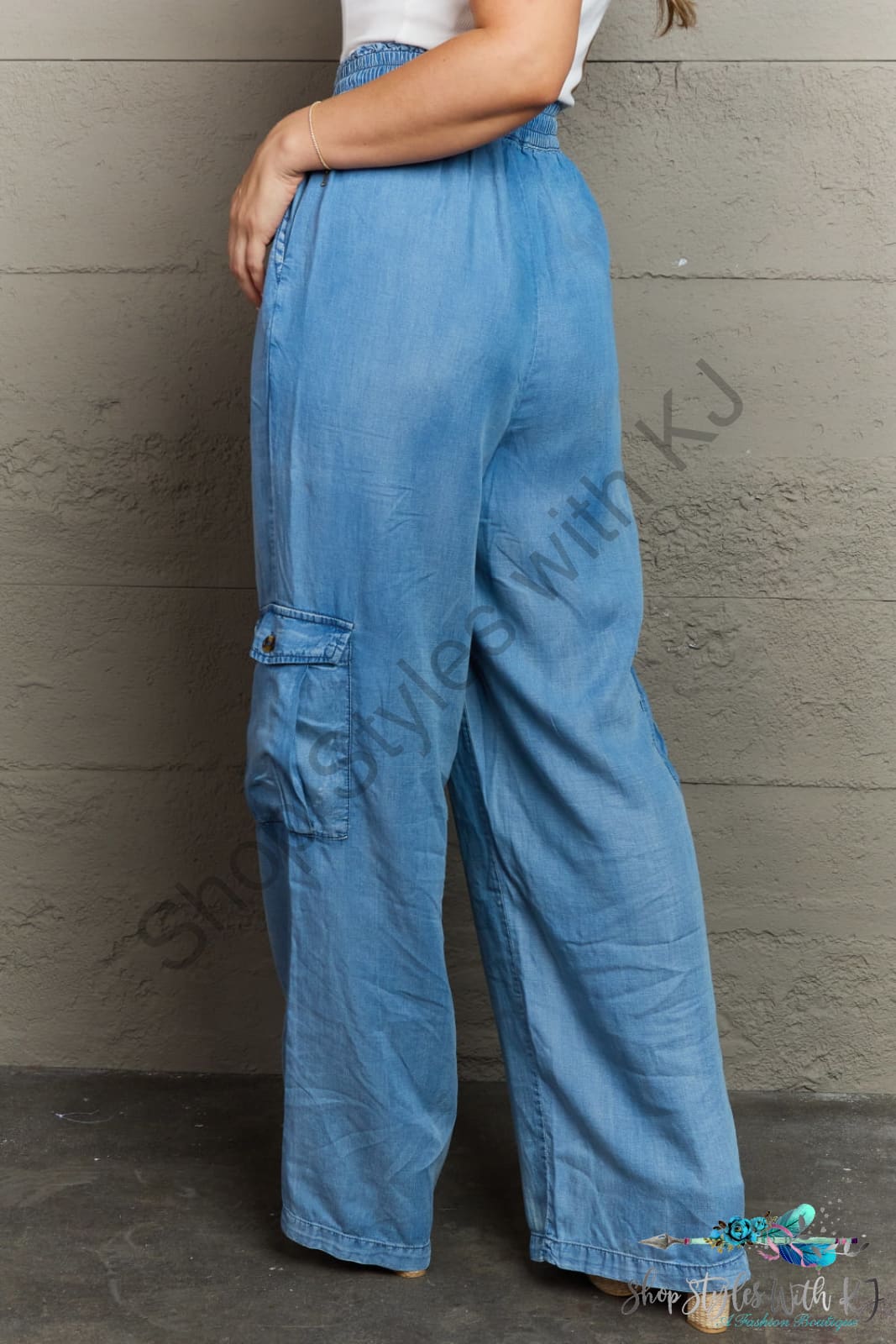 Out Of Site Denim Cargo Pants