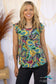 Party In Paisley Sleeveless Top