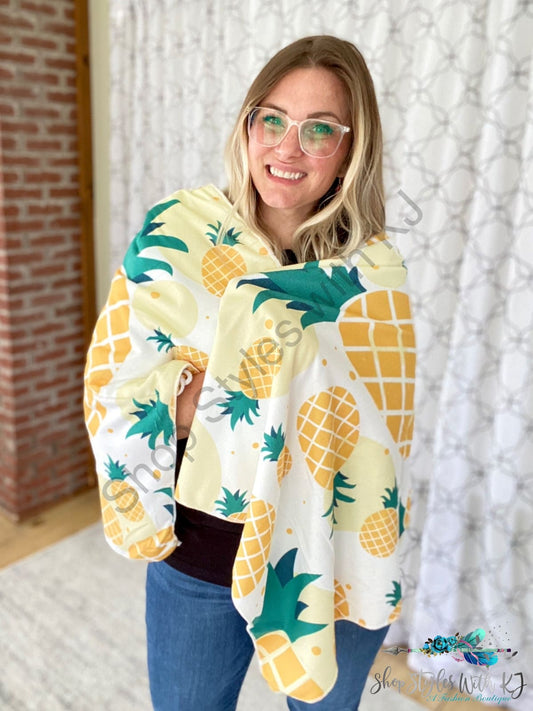 Pineapple Backpack Towel Julia Rose