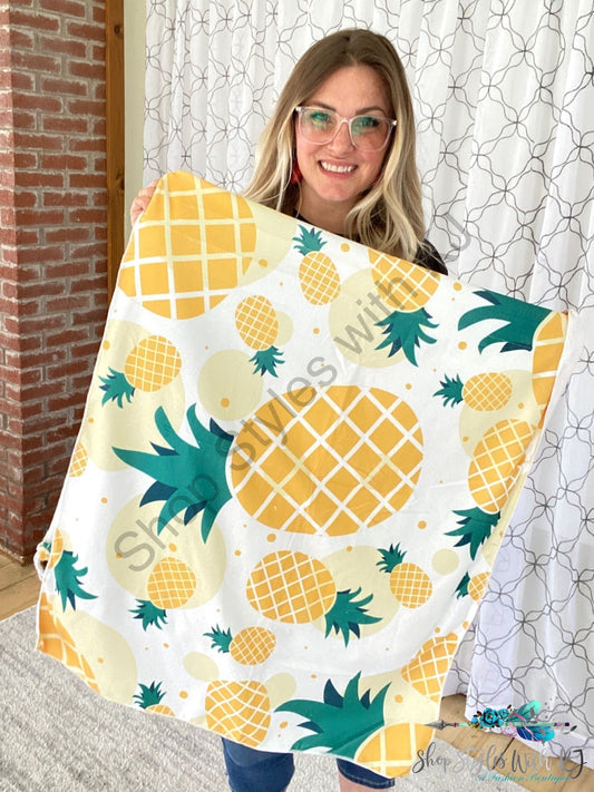 Pineapple Backpack Towel Julia Rose