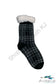 Plaid Fleece Lined Socks Gifts