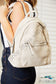 Shomico Pu Leather Backpack