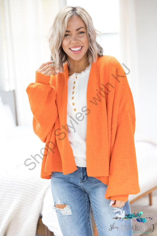 Pumpkins & Campfires Cardigan Lastcall