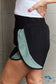 Ninexis Put In Work High Waistband Contrast Detail Active Shorts