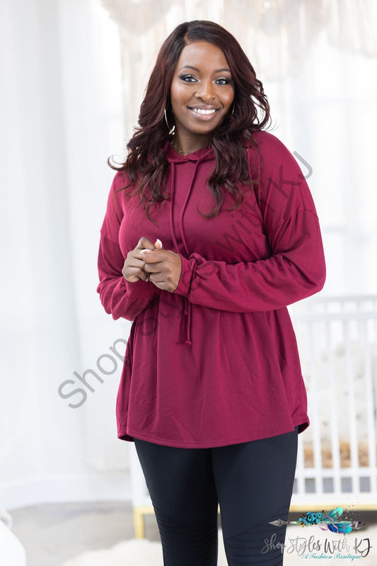 Red Wine Hoodie Sweatshirts & Hoodies