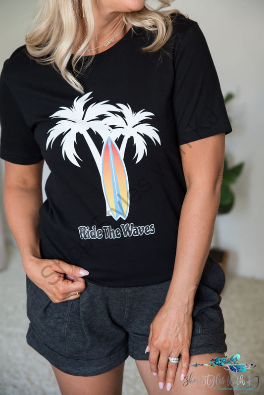 Ride The Waves Graphic Tee Bt