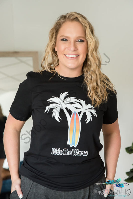 Ride The Waves Graphic Tee Bt