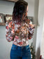 Floral Mesh Top - 2 Colors