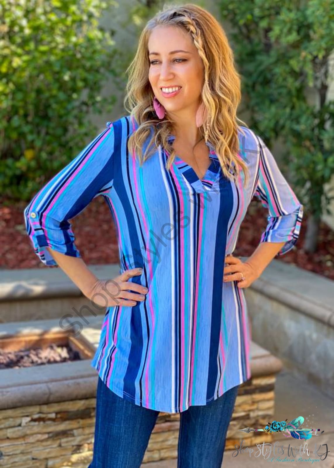 Sail Away With Me Tunic - Size Small