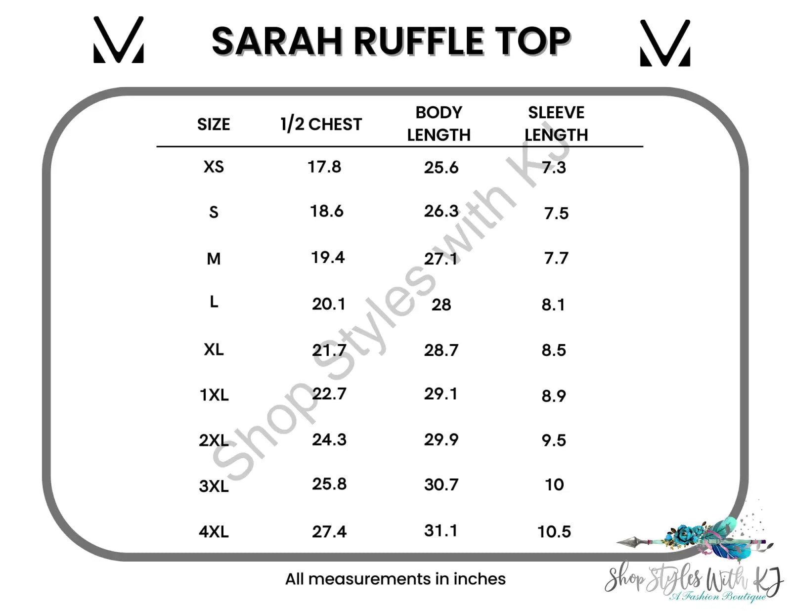 Sarah Ruffle Top - Black Tops