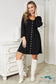 Double Take Scoop Neck Empire Waist Long Sleeve Magic Dress