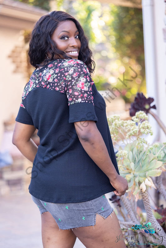 Sheer Beauty Short Sleeve