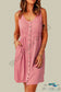 Sleeveless Button Down Mini Dress Pink / S Dresses