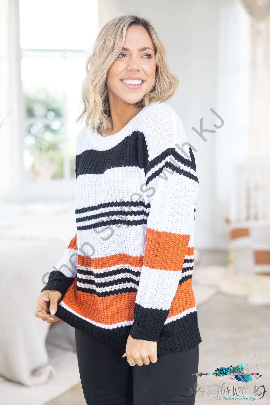 Stripe To My Lou - Sweater Lastcall