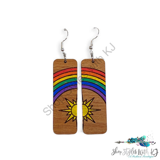 Sunshine & Rainbows Earrings Hello Happiness