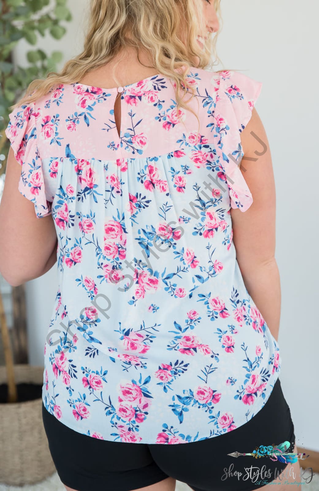 Sweet Florals Top Andre By Unit