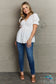 Sweet Serenity V-Neck Puff Sleeve Button Down Top Shirts & Tops