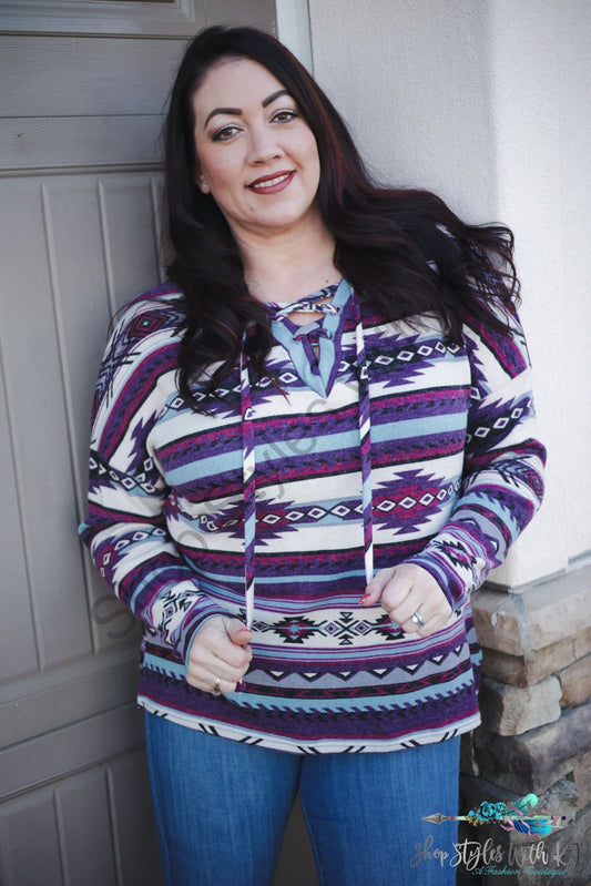 The Beth Long Sleeve Pullover Lastcall