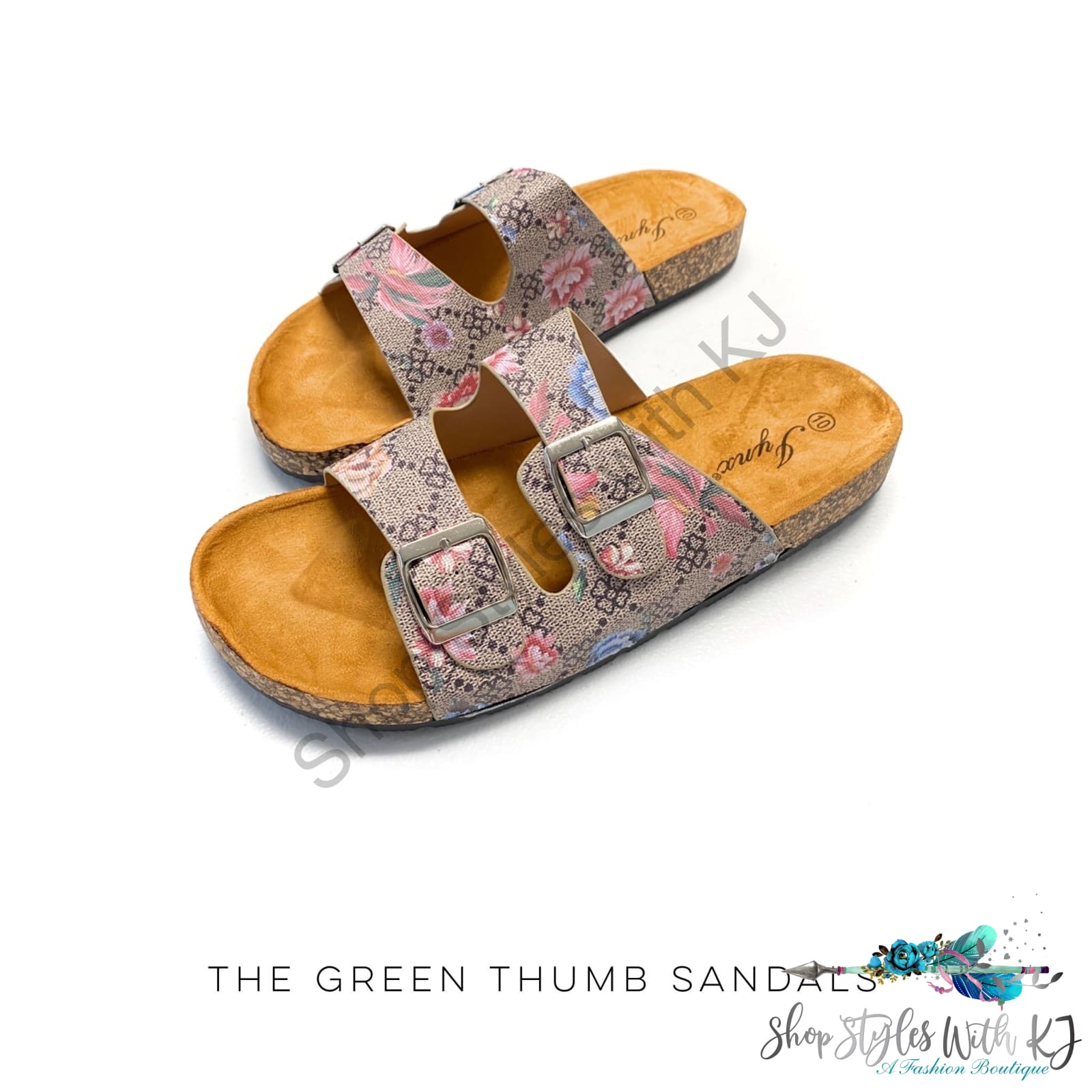 The Green Thumb Sandals Red Shoe Lover