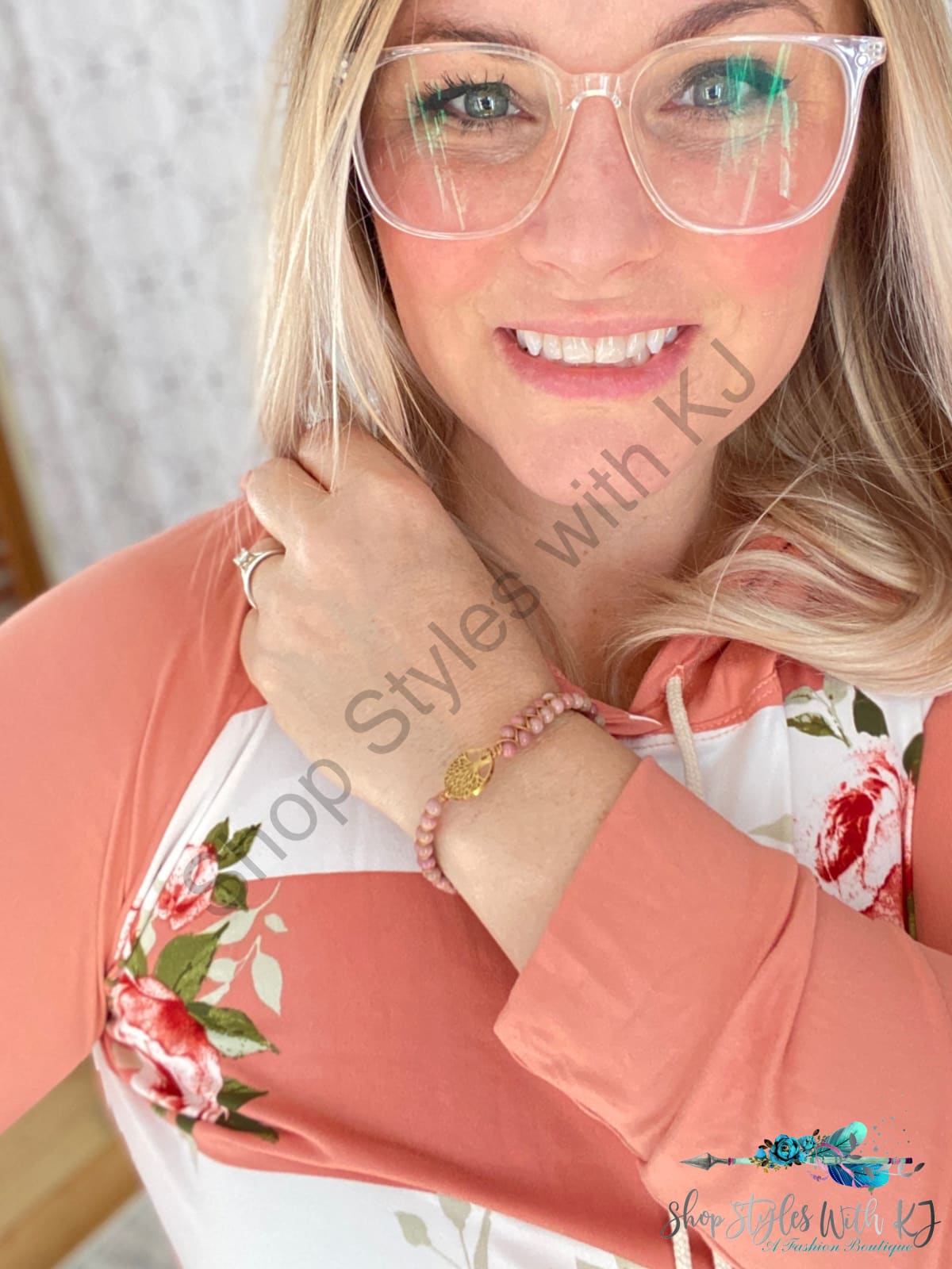 Tree Of Life Bracelet In Pink Julia Rose