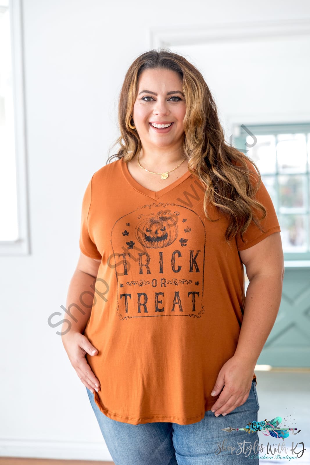 Trick Or Treat Short Sleeve Tee Springintospring