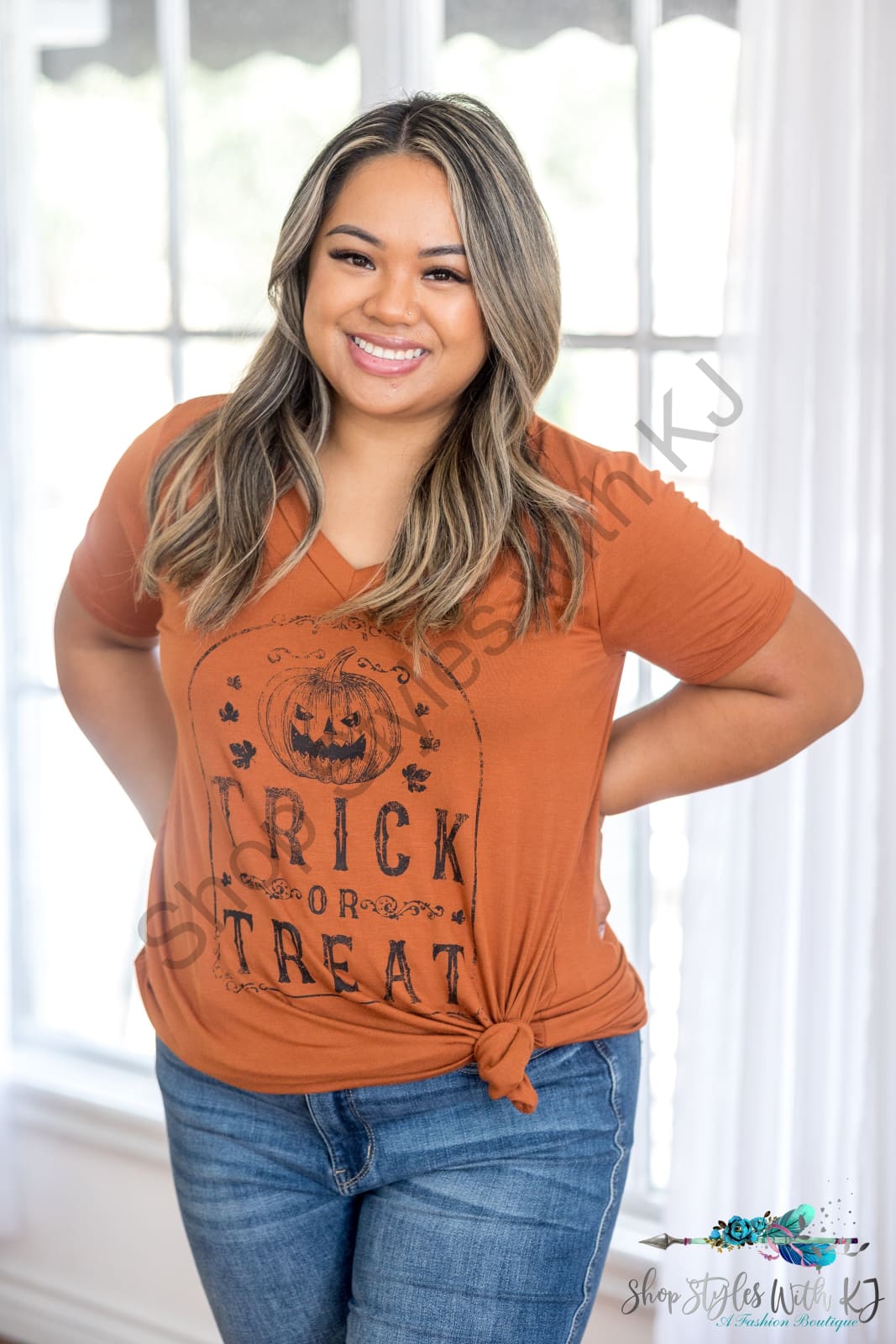 Trick Or Treat Short Sleeve Tee Springintospring