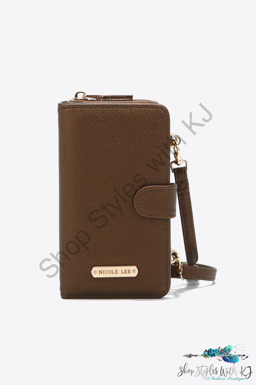 Two-Piece Crossbody Phone Case Wallet Bag