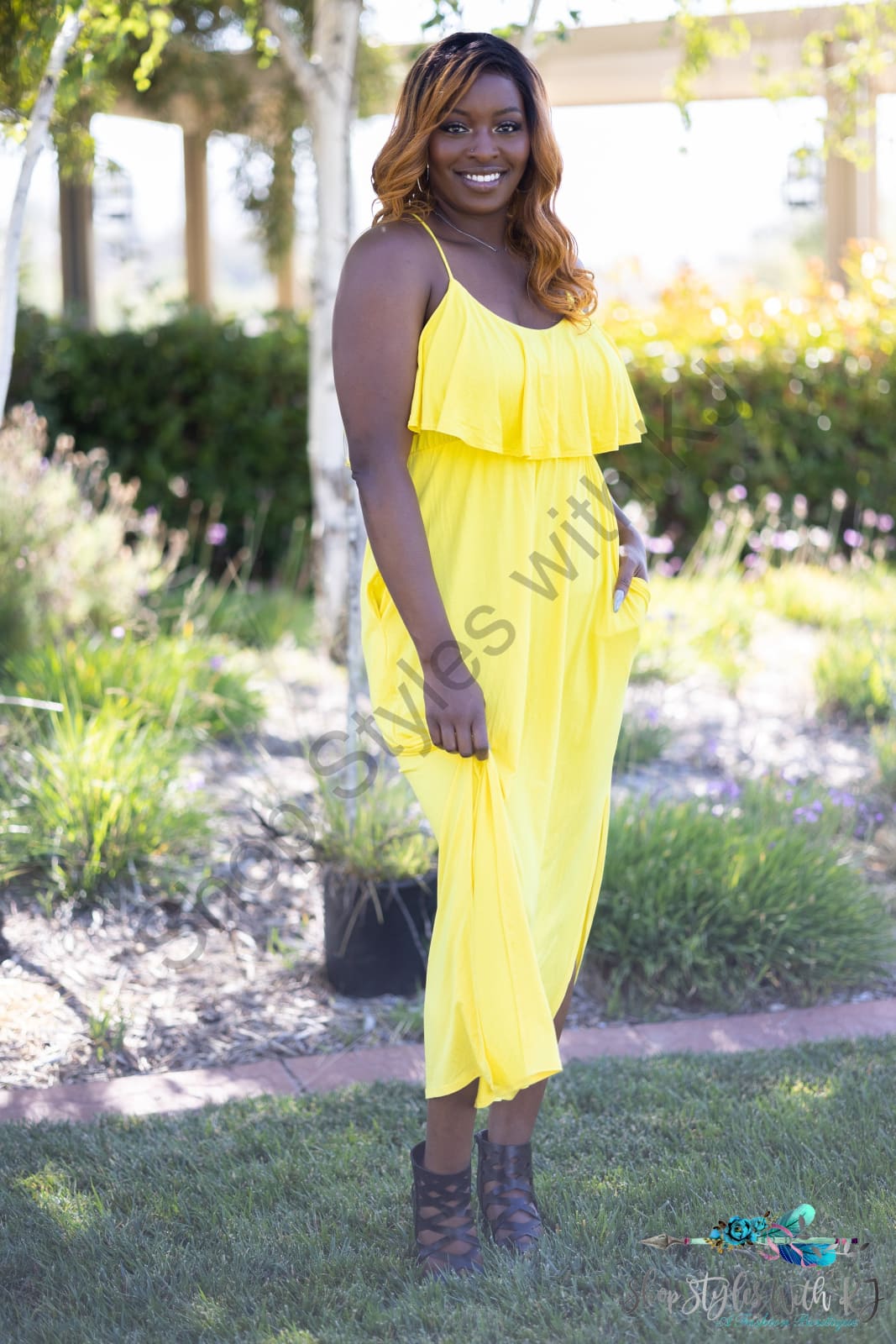 Unleash Your Beauty - Yellow Maxi Springintospring