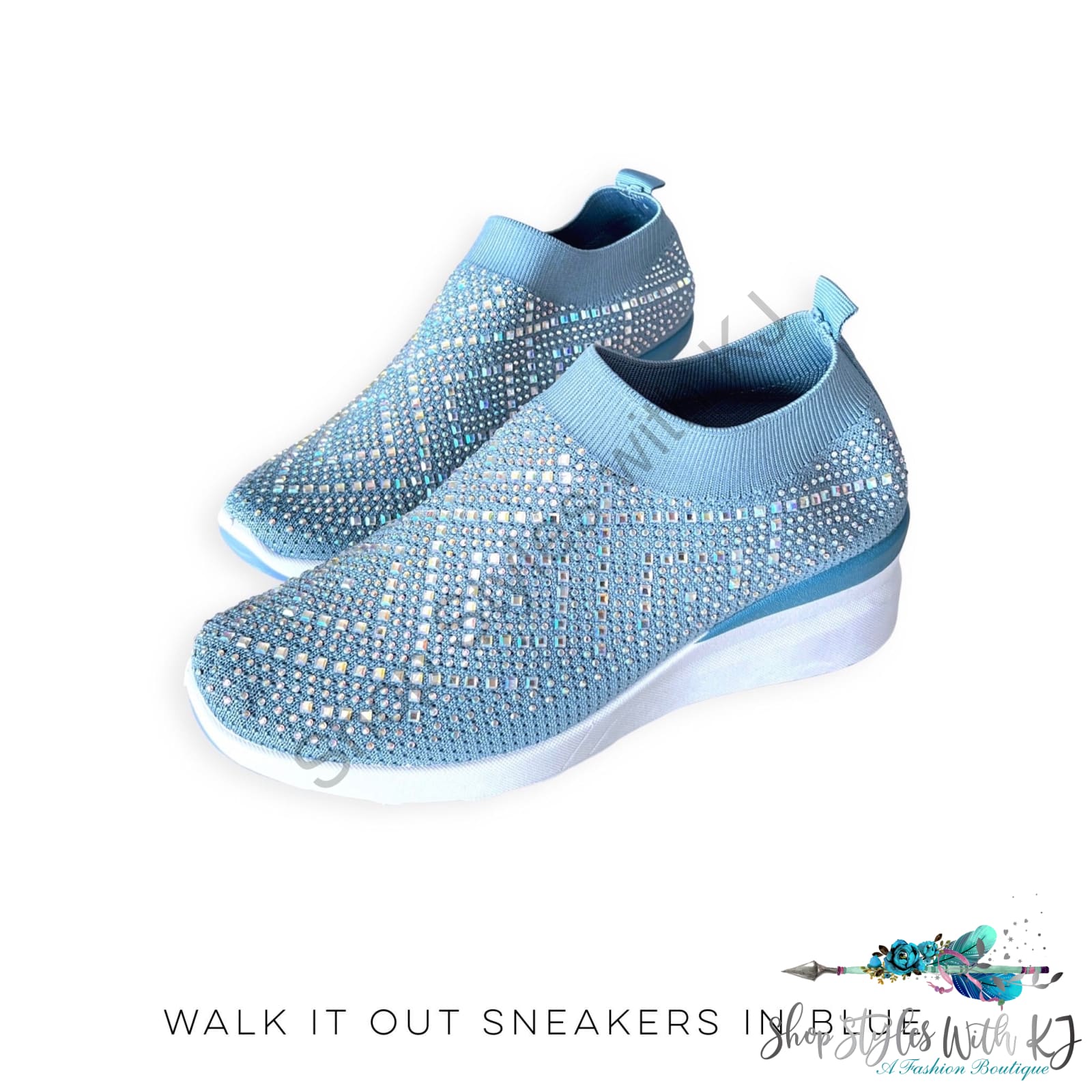 Walk It Out Sneakers In Blue Golden Road Trading