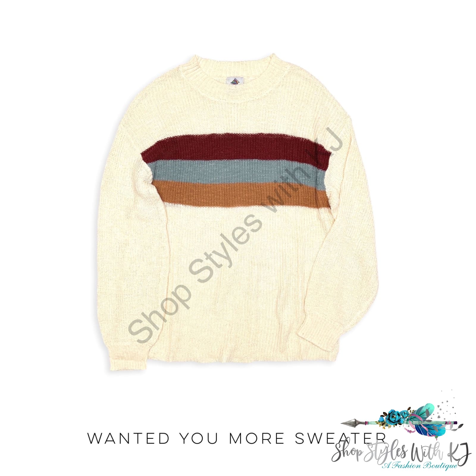 Wanted You More Sweater Sew In Love