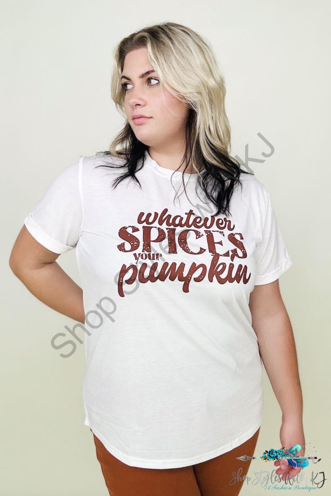 Whatever Spices Your Pumpkin Graphic Tee T-Shirts