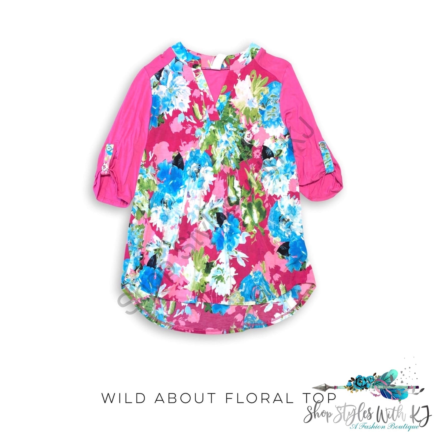 Wild About Floral Top Honey Me
