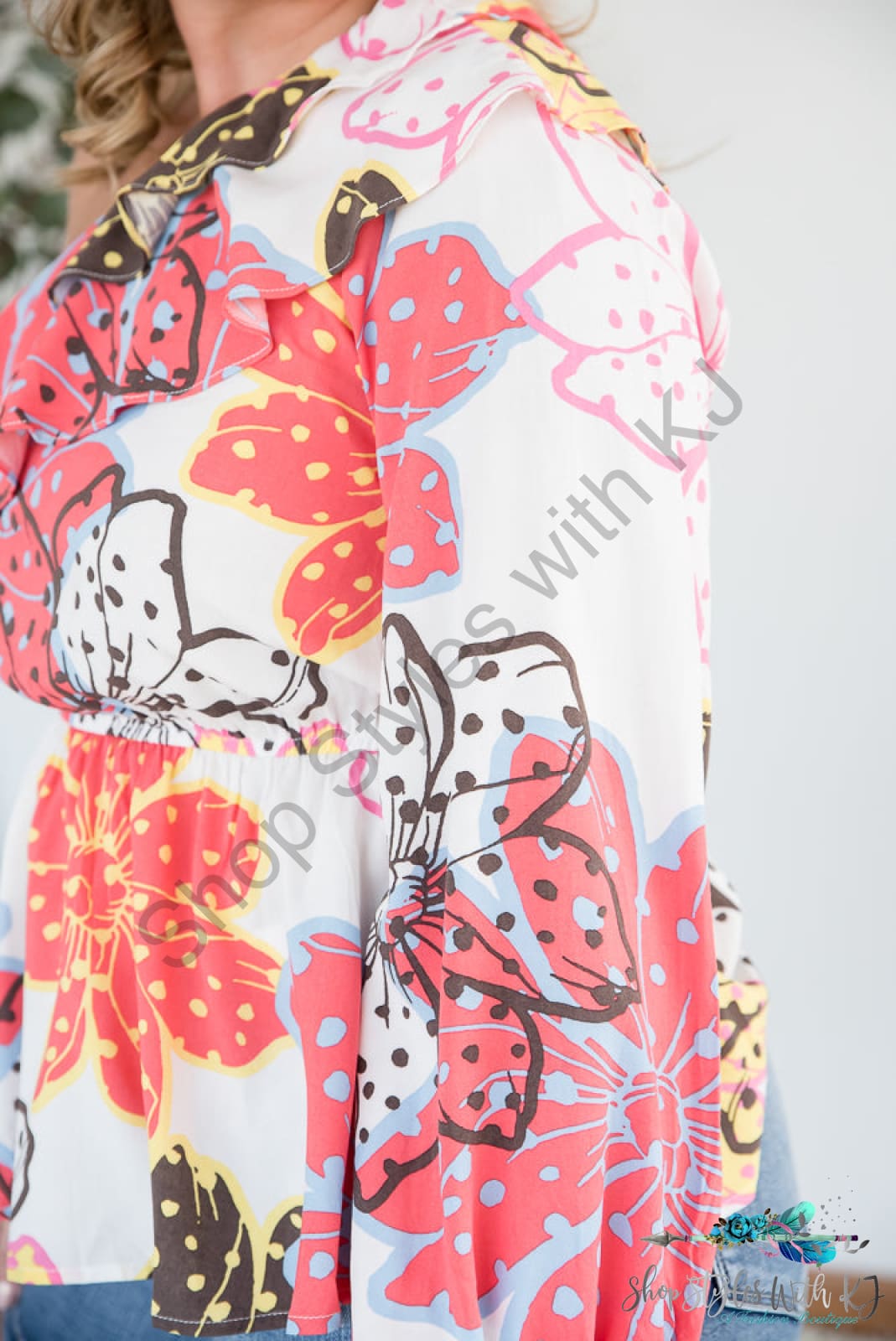 Wild Flower Top Andre By Unit