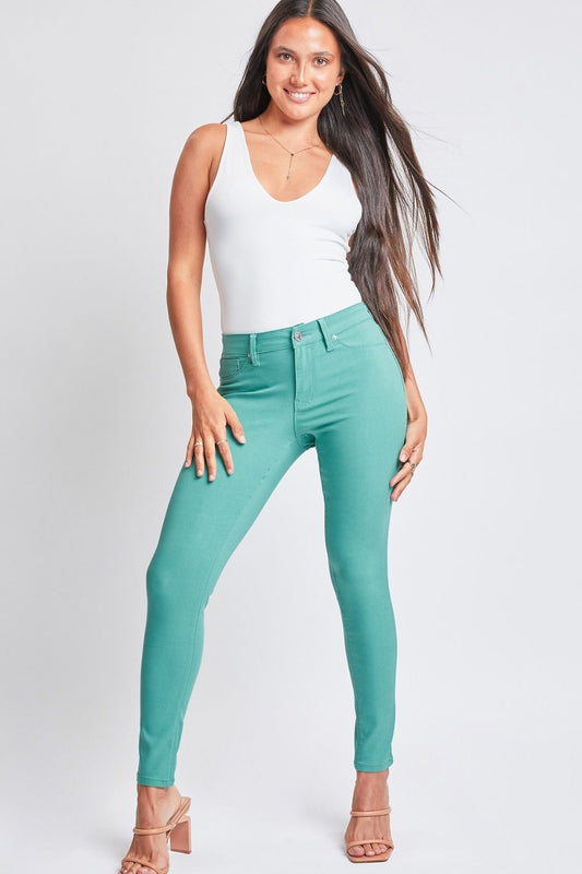 Hyperstretch Mid-Rise Skinny Pants